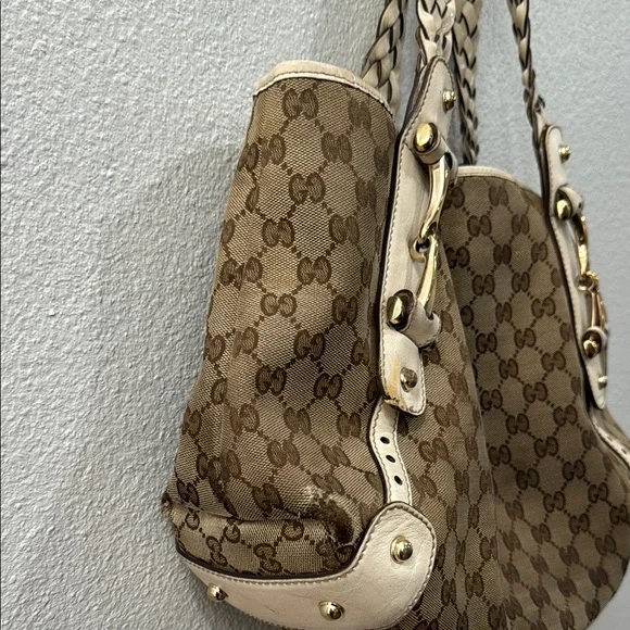Gucci Brown and Cream Tote Bag - Picture 6 of 10